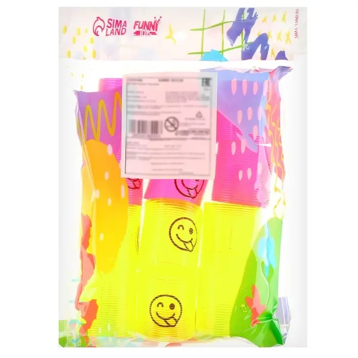 Пружинка - радуга «Смайл-дразнилка», d=3 см, МИКС Пружинка - радуга «Смайл-дразнилка», d=3 см, МИКС