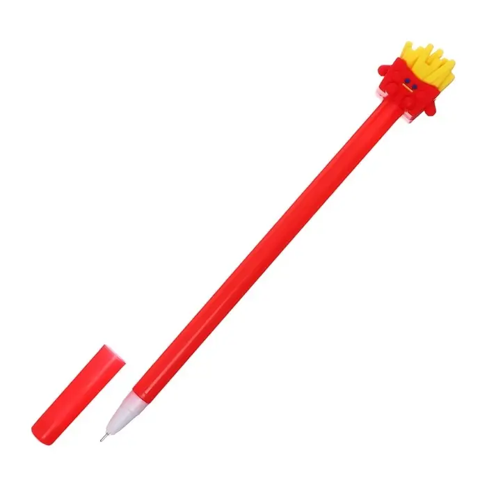 Ручка - прикол гелевая «Фастфуд», синий стержень, МИКС Ручка - прикол гелевая «Фастфуд», синий стержень, МИКС