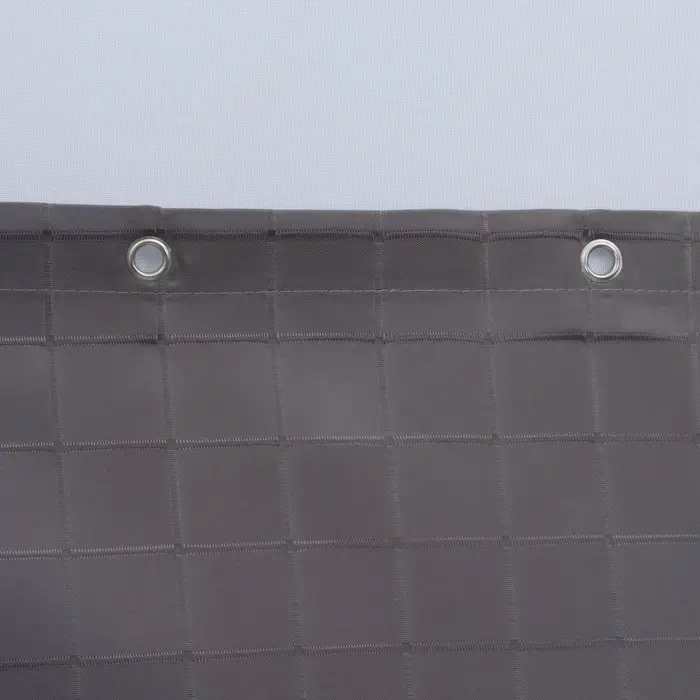 Штора для ванной &laquo;Гри Сандре&raquo;, с люверсами, 180&times;180 см, полиэстер, коричневая