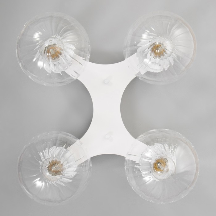 Люстра 2795/4 E27 40Вт белый 50х50х20 см BayerLux Люстра 2795/4 E27 40Вт белый 50х50х20 см BayerLux