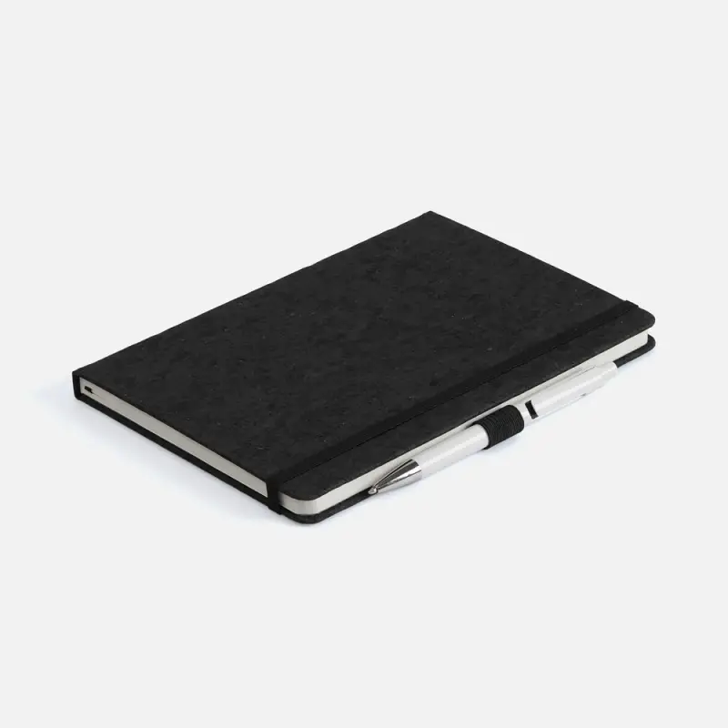 Блокнот Cork County, черный Блокнот Cork County, черный