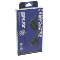 Наушники проводные SY-001, вакуумные, микрофон, Jack 3.5 мм, чёрные