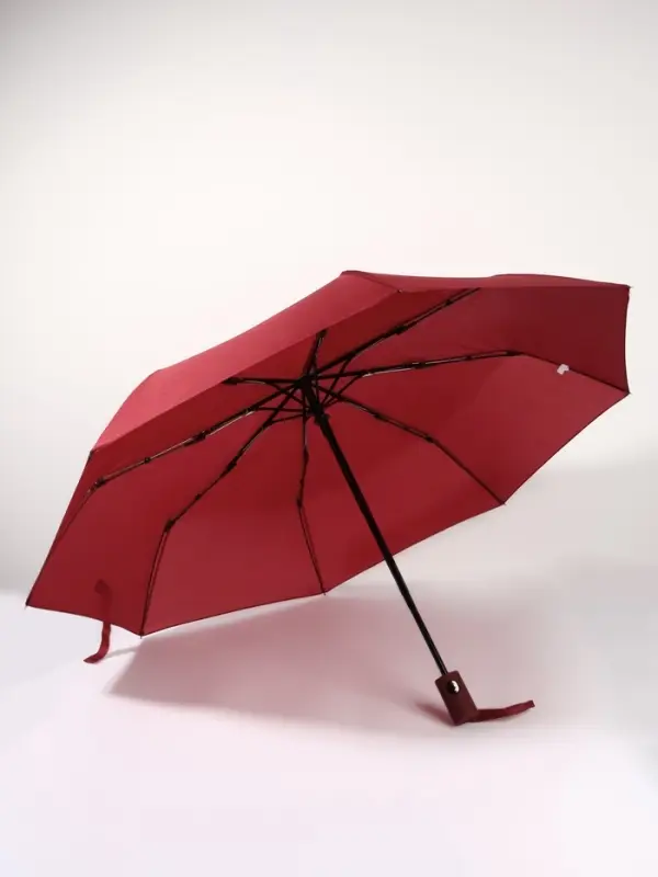 Зонт полуавтоматический &laquo;Розы&raquo;, с проявляющимся рисунком, эпонж, 3 сложения, 8 спиц, R=48/55 см, d=96 см, МИКС