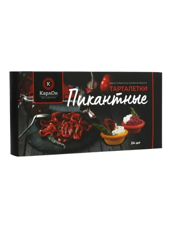 Тарталетки КарлОн &laquo;Пикантные&raquo; 50 г, 24 шт.
