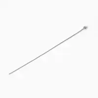 Штифт с шариком СМ-1103-10, 5 см, 50 г, (&plusmn; 465 шт.), цвет серебро