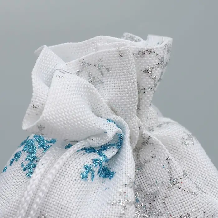 Мешочек подарочный холща «С Новым Годом», 10 х 12 см +/- 1.5 см Мешочек подарочный холща «С Новым Годом», 10 х 12 см +/- 1.5 см