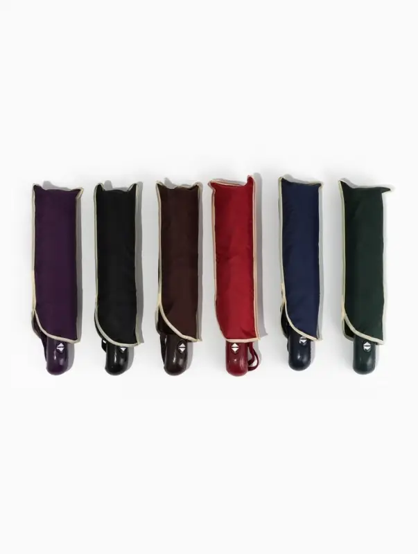 Зонт автоматический &laquo;Однотонный&raquo;, 3 сложения, 8 спиц, R=48/55 см, d=96 см, МИКС