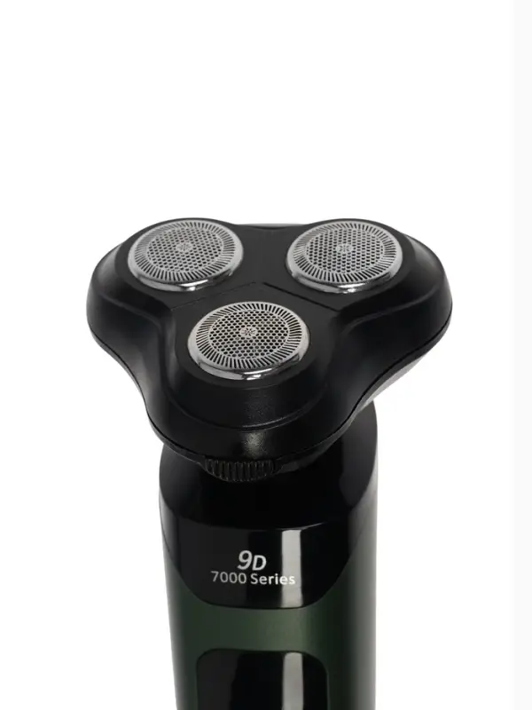 Электробритва LBR-13, 3 Вт, роторная, 3 головки, сухое бритьё, триммер, от АКБ