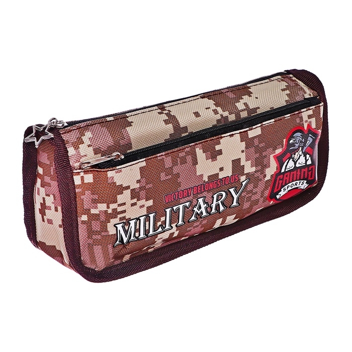 Пенал мягкий 2 отдедления, 80 х 210 х 65 мм, МИКС Пенал мягкий 2 отдедления, 80 х 210 х 65 мм, МИКС