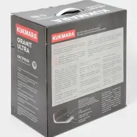 Кастрюля KUKMARA Granit ultra, 10 л, d=32.5 см, со стеклянной крышкой, антипригарное покрытие, литой алюминий, коричневая