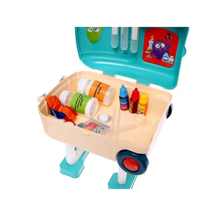 Набор для опытов &laquo;Моя первая лаборатория&raquo;, стол 3в1, 60 опытов