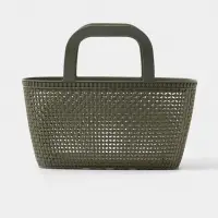 Корзина - сумка для хранения &laquo;Лукошко&raquo;, пластик, 29&times;15&times;24.5 см, цвет МИКС