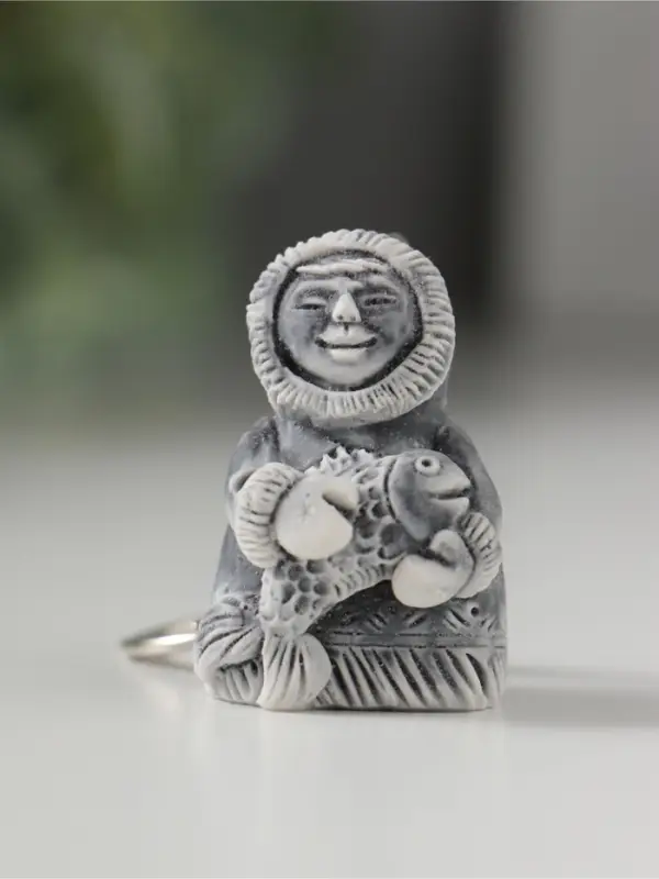 Брелок "С рыбой", 4см