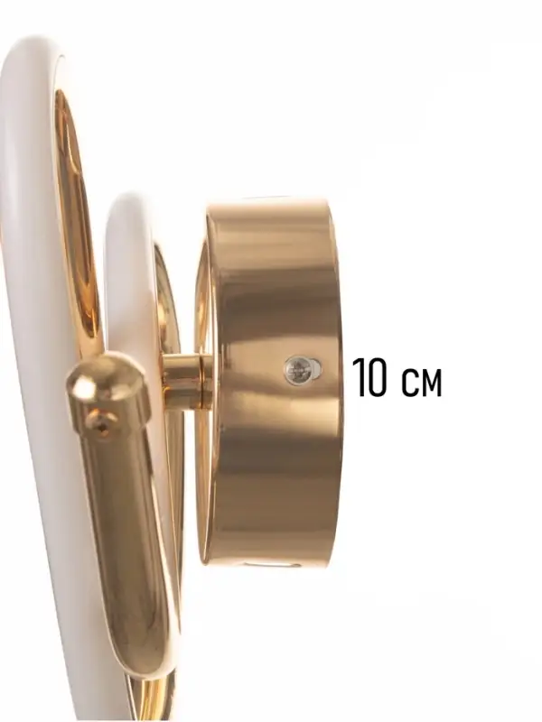 Бра BayerLux Willa, LED, 14 Вт, 4000-6000К, 38&times;18&times;10 см, золотистое