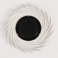 Зеркало настенное Sunshine, d зеркальной поверхности 11 см, серебристое