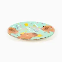 Тарелки (7''/18 см) Капибара, СДР, Все Сбудется!, 6 шт.