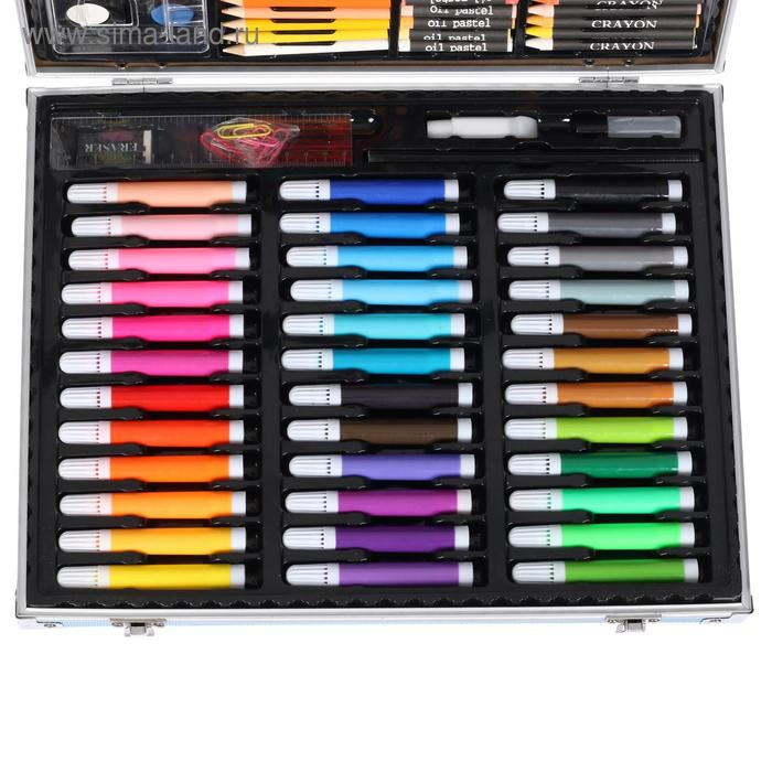 Набор для рисования, ПВХ, синий Набор для рисования, ПВХ, синий