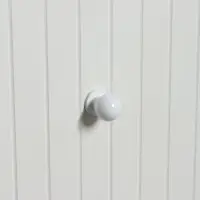 Ручка-кнопка CAPPIO RK146, d=25 мм, цвет белый