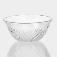Салатник Cartier, 930 мл, d=17.5 см, стекло, прозрачный