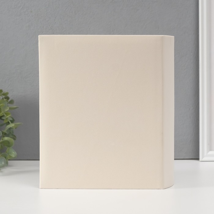 Фотоальбом на 200 фото 10х15 см кожзам Фотоальбом на 200 фото 10х15 см кожзам "Мишка малыш" белый 5,5х18,6х22,6 см