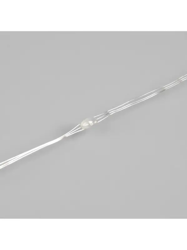 Гирлянда &laquo;Нить&raquo; 100 м роса, IP44, серебристая нить, 1000 LED, свечение мульти, 18 В