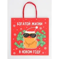 Набор новогодних крафтовых пакетов &laquo;С Новым годом тебя!&raquo;