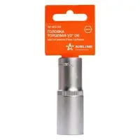Головка торцевая 1/2"DR шестигранная 21мм, L=78мм пласт.подвес