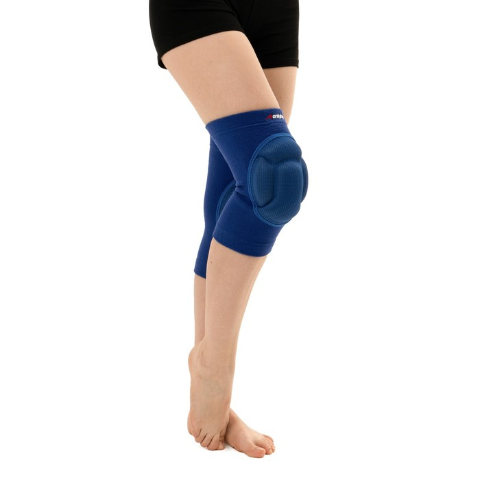 Наколенники волейбольные ONLYTOP, р. L, цвет синий Наколенники волейбольные ONLYTOP, р. L, цвет синий