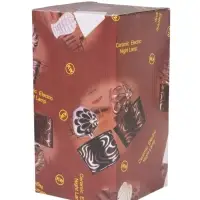 Лампа настольная E27 40Вт "Гранат" беж перламутр 20х20х32,5 см