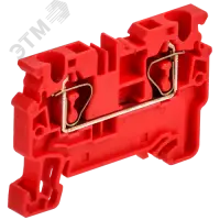 ARMAFIX Клемма пружинная CX4 проходн. красная IEK
