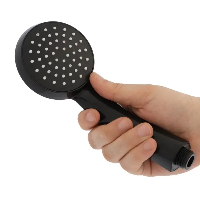 Душевая лейка со шлангом, гайки металл, втулка латунь, крепеж в комплекте.