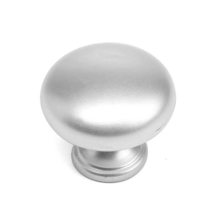 Ручка-кнопка CAPPIO РК120, d=32 мм, пластик, цвет матовый хром, 8 шт. Ручка-кнопка CAPPIO РК120, d=32 мм, пластик, цвет матовый хром, 8 шт.