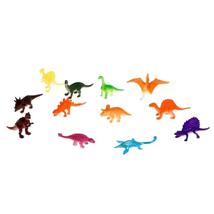 Набор фигурок «Динозавры», 16 предметов