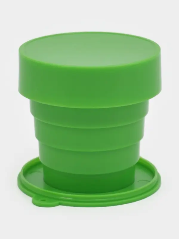 Стакан складной, 130 мл, пластик, МИКС