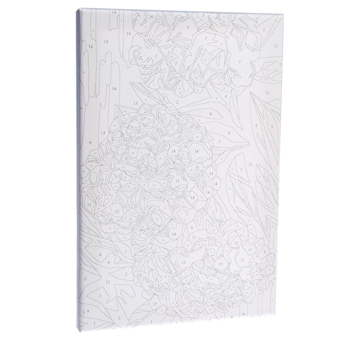 Картина по номерам на холсте с подрамником «Гортензии», 20х30 см Картина по номерам на холсте с подрамником «Гортензии», 20х30 см