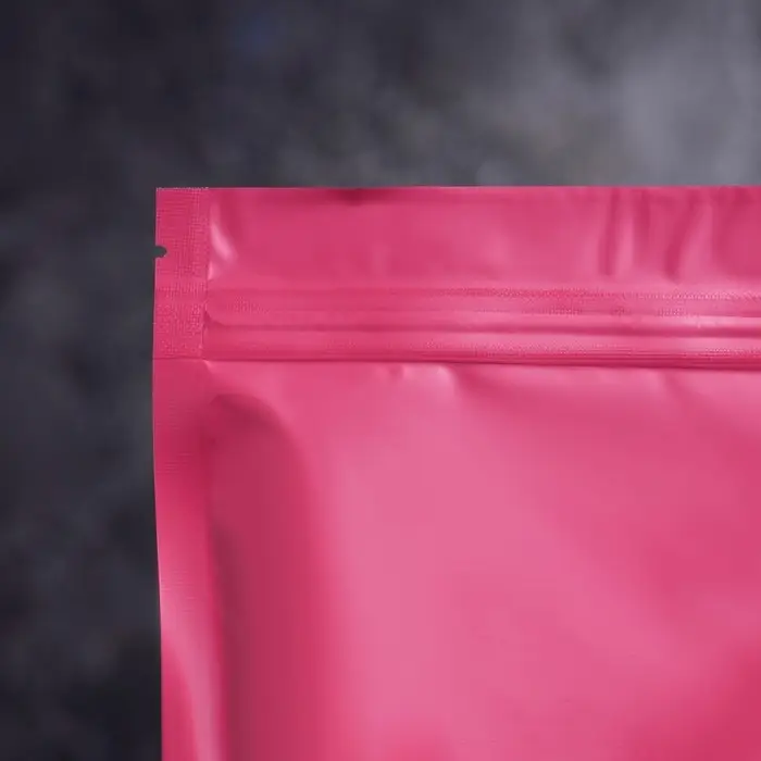 Пакет дой - пак, матовый, бордовый, 14×20×4 см