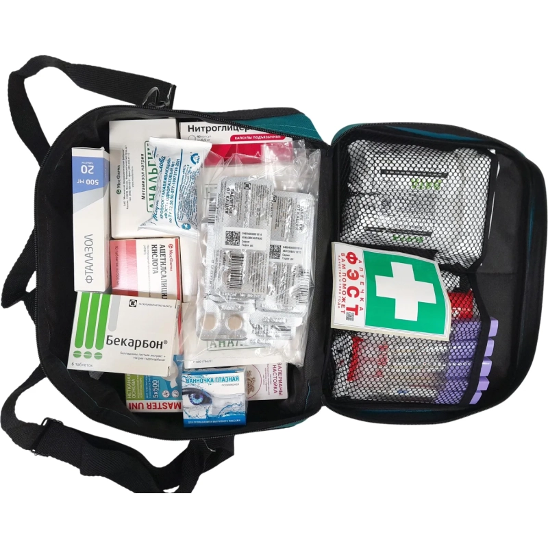 Аптечка первой помощи коллективная ФЭСТ для ЗСГО (до 100-150 челов) (сумка)