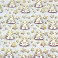 Упаковочная бумага на Новый год &laquo;Все исполнит Новый год&raquo;, 70&times;100 см, глянцевая