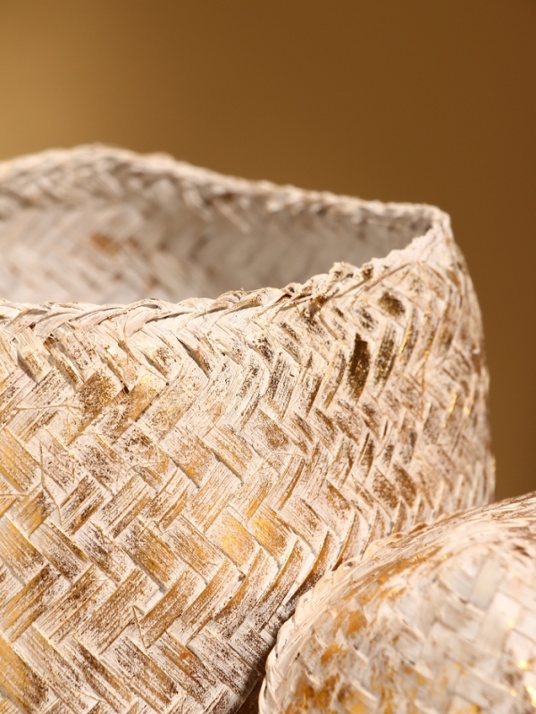 Корзинка плетеная "Аварис" 14х14х23 см