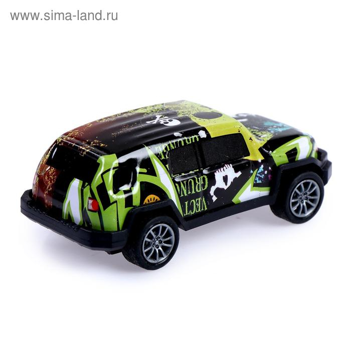 Набор металлических машин «Внедорожник», инерционные, 8 штук Набор металлических машин «Внедорожник», инерционные, 8 штук