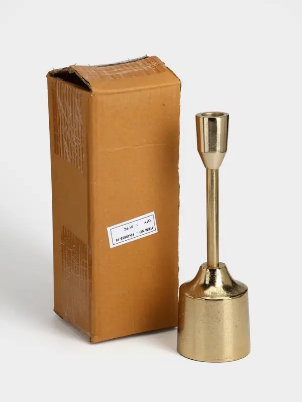 Подсвечник &laquo;Доблесть&raquo;, 8&times;8&times;24.5 см, алюминий