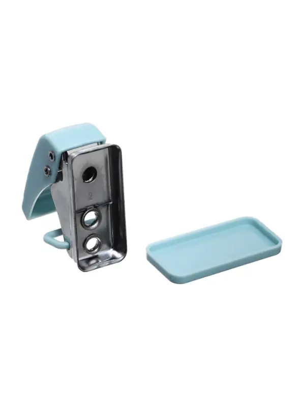 Дырокол на 1 отверстие, до 10 листов, металлический, МИКС