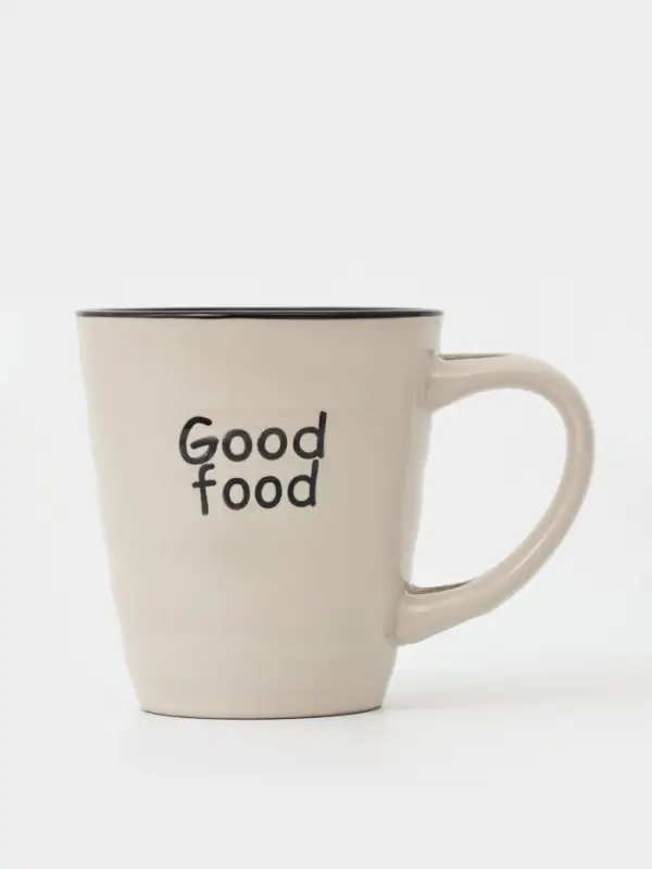 Кружка Доляна &laquo;Ноель&raquo;, 280 мл, керамика, бежевая