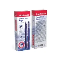 Стираемая ручка ErichKrause. ErgoLine Magic, гелевая, синий стержень, узел 0.5 мм