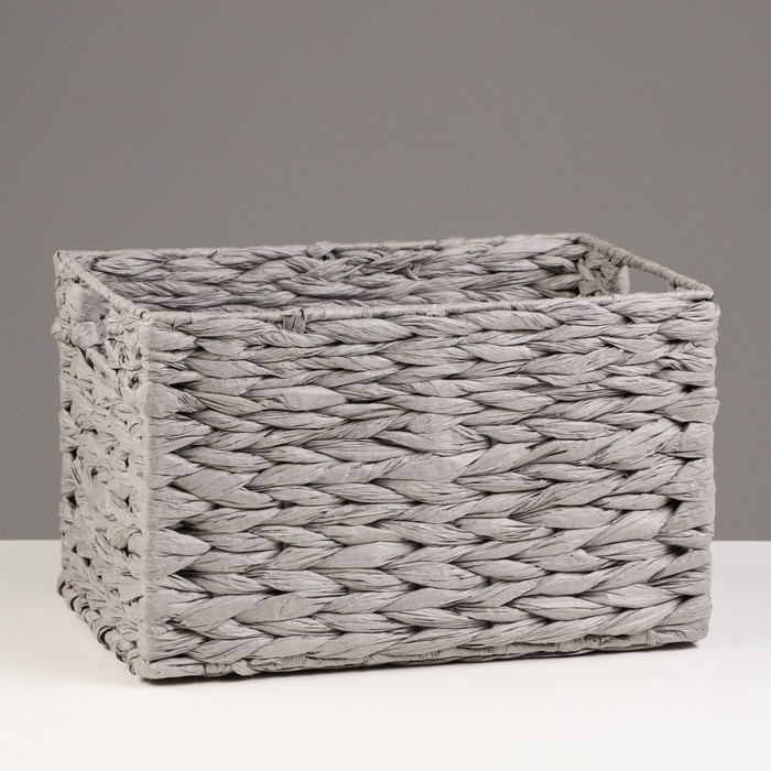 Корзина стеллажная Корзина стеллажная "Колос", 31х22х19 см , серый