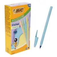 Ручка шариковая BIC Cristal &laquo;Пастель&raquo;, 1.0 мм, синяя