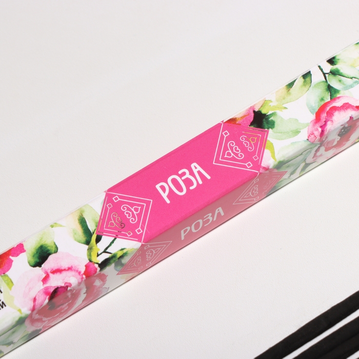 Благовония Благовония "Дыхание природы Роза", 8 палочек