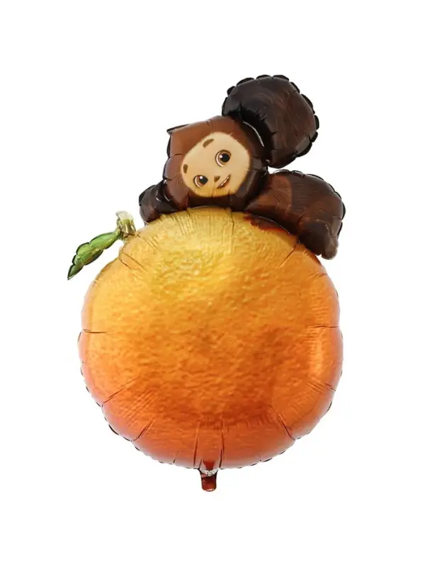 Воздушный шар фольгированный 26" &laquo;Чебурашка на апельсине&raquo;