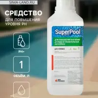 Средство для повышения уровня ph &laquo;Супер-Пул плюс&raquo;, 1 л