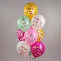 Воздушный шар латексный 12" «Праздник 8 Марта! С женским днём!», 25 шт. Воздушный шар латексный 12" «Праздник 8 Марта! С женским днём!», 25 шт.